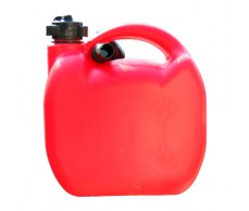 Üzemanyag kanna  5L műanyag piros 480Gr.25332 (német-sz