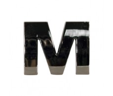 Embléma,betű króm M  27x27mm AllRide20113